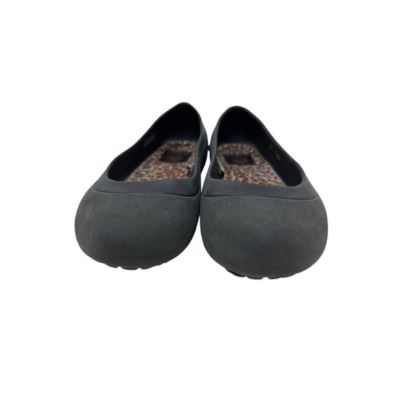 Crocs 16203 Women's Mammoth Leopard Soft Footbeds Ballet Flats Size 7 - Picture 5 of 11